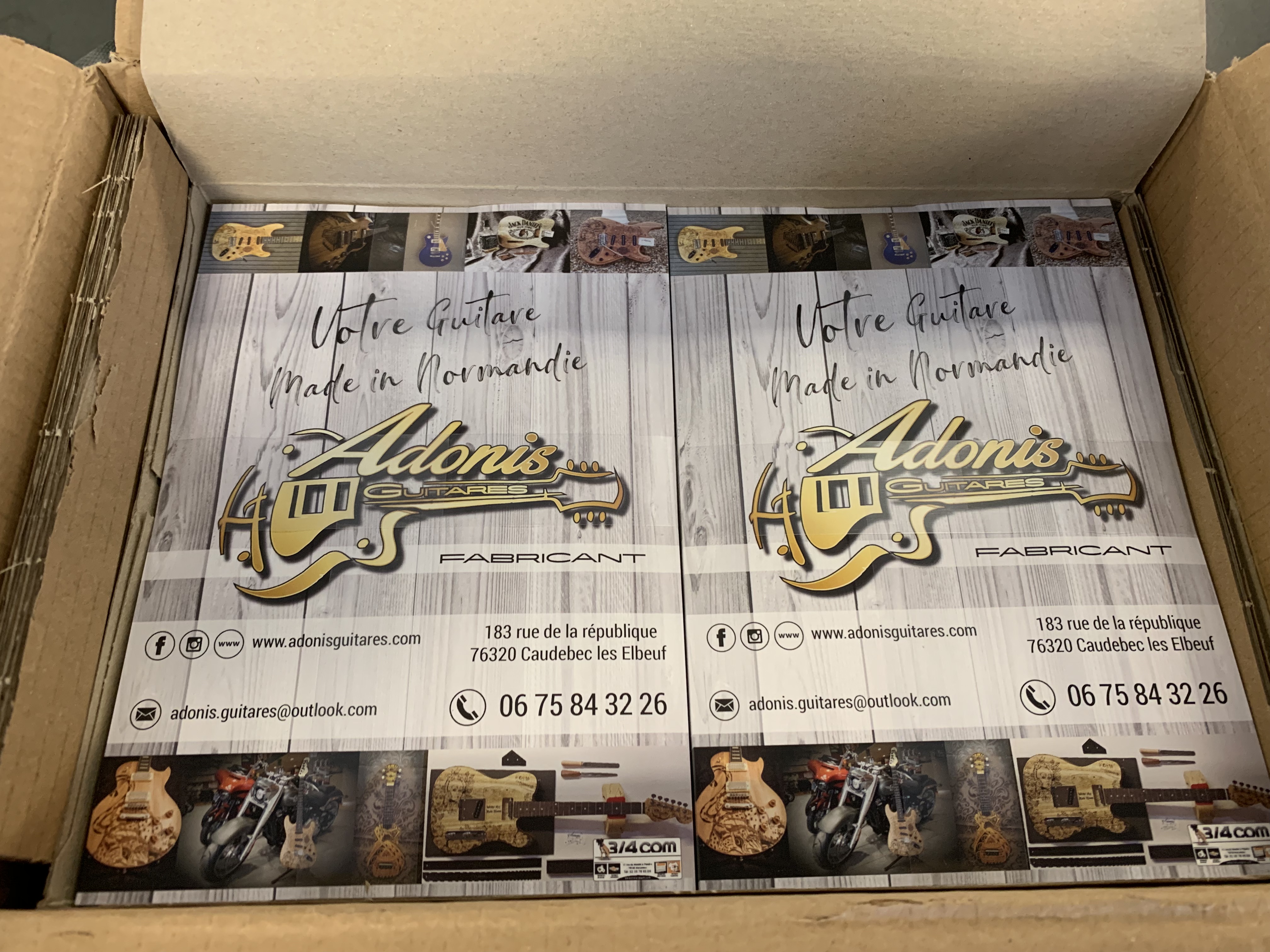 Flyers Adonis Guitare