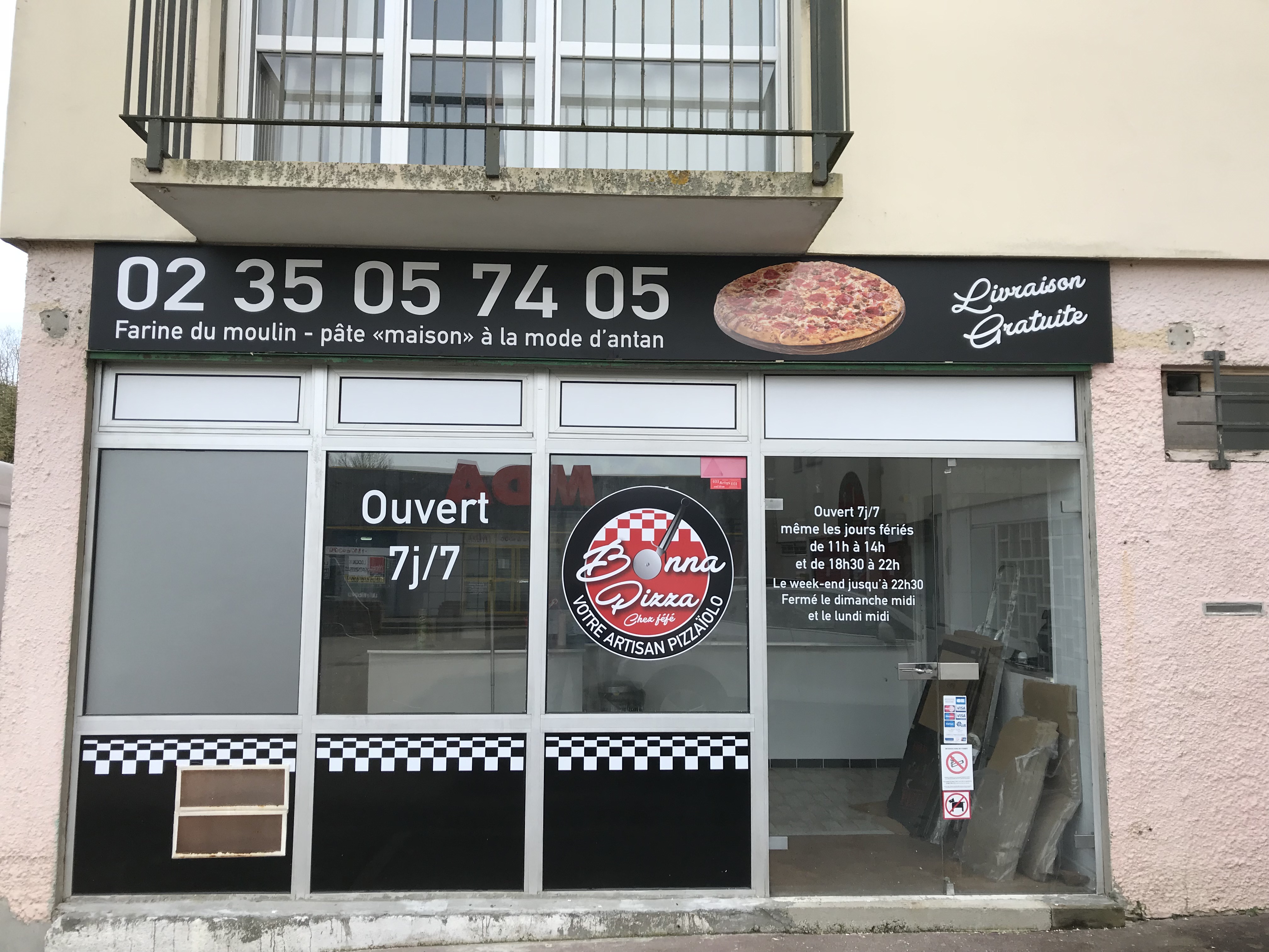 Façade Bonna Pizza