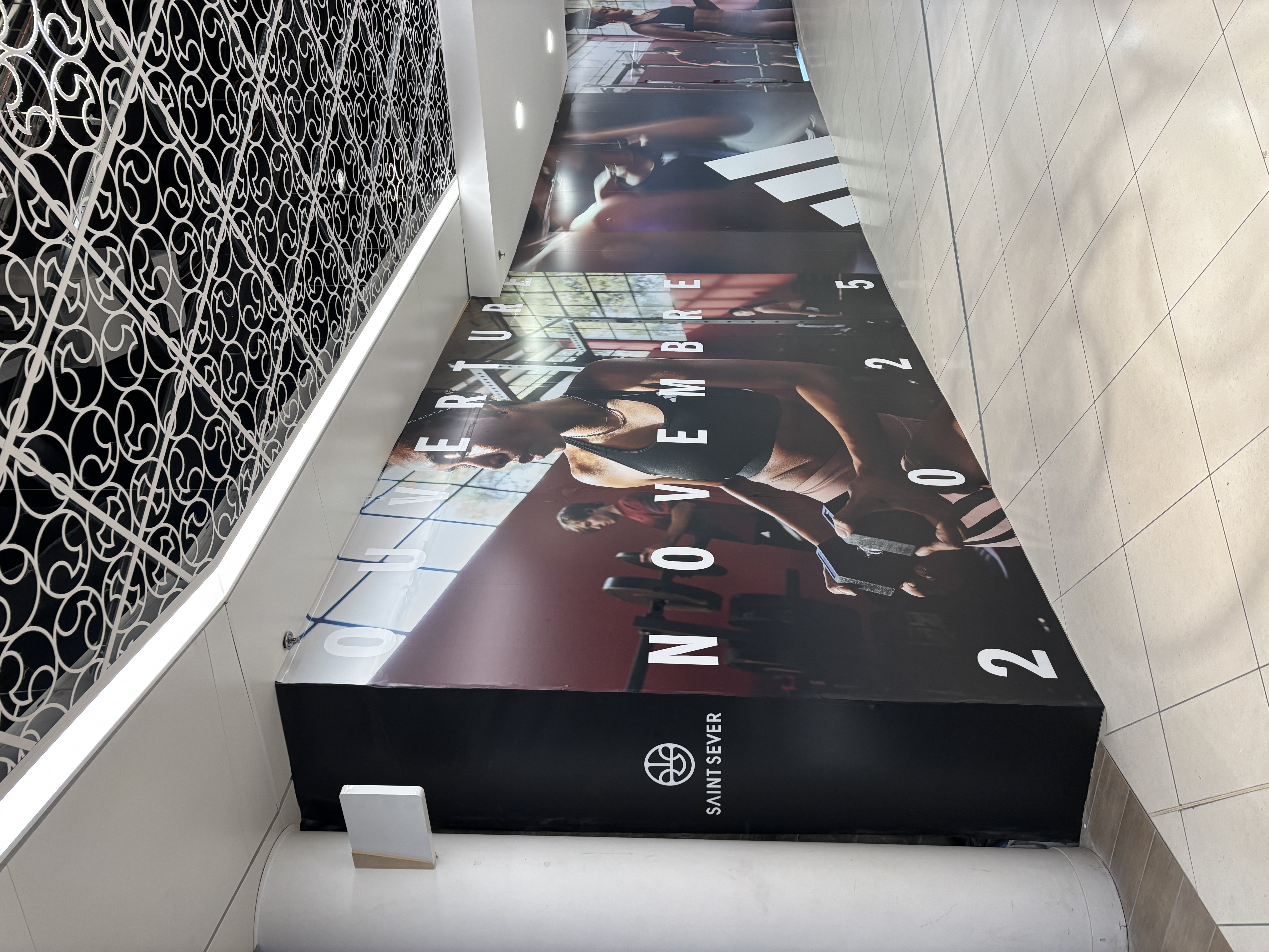 Signalétique Adidas Saint-Sever