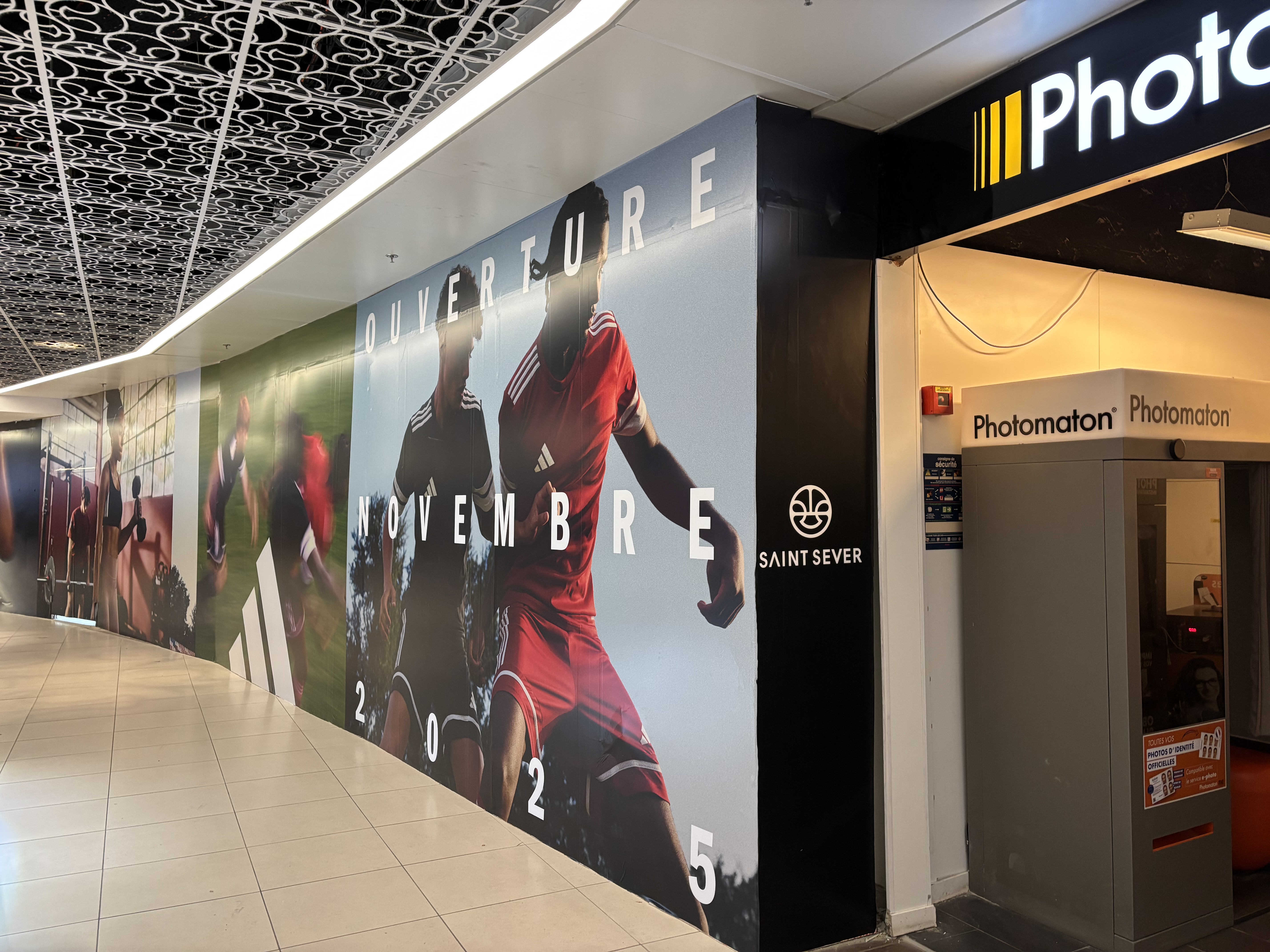 Signalétique Adidas Saint-Sever