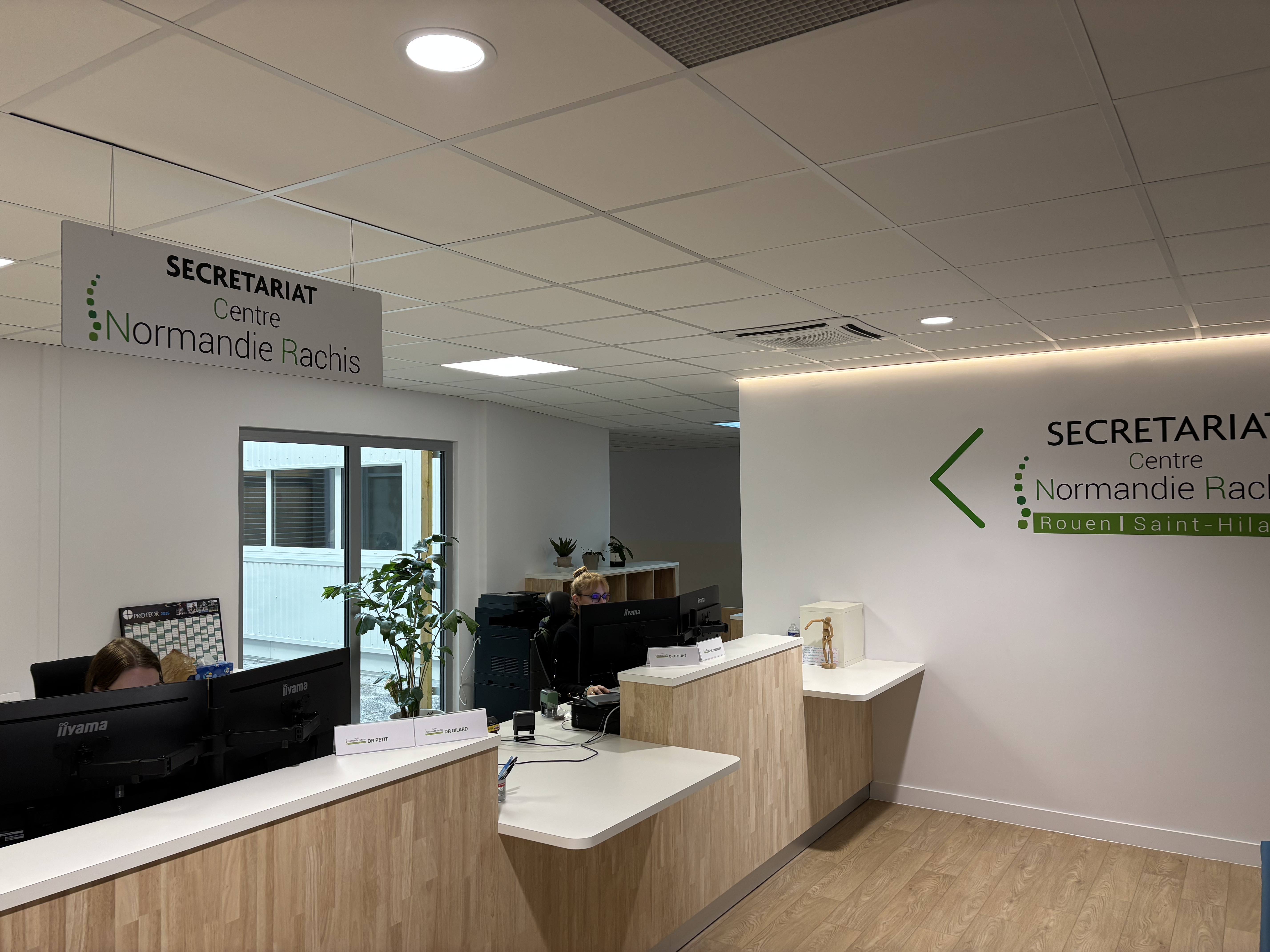 Signalétique Clinique Saint-Hilaire
